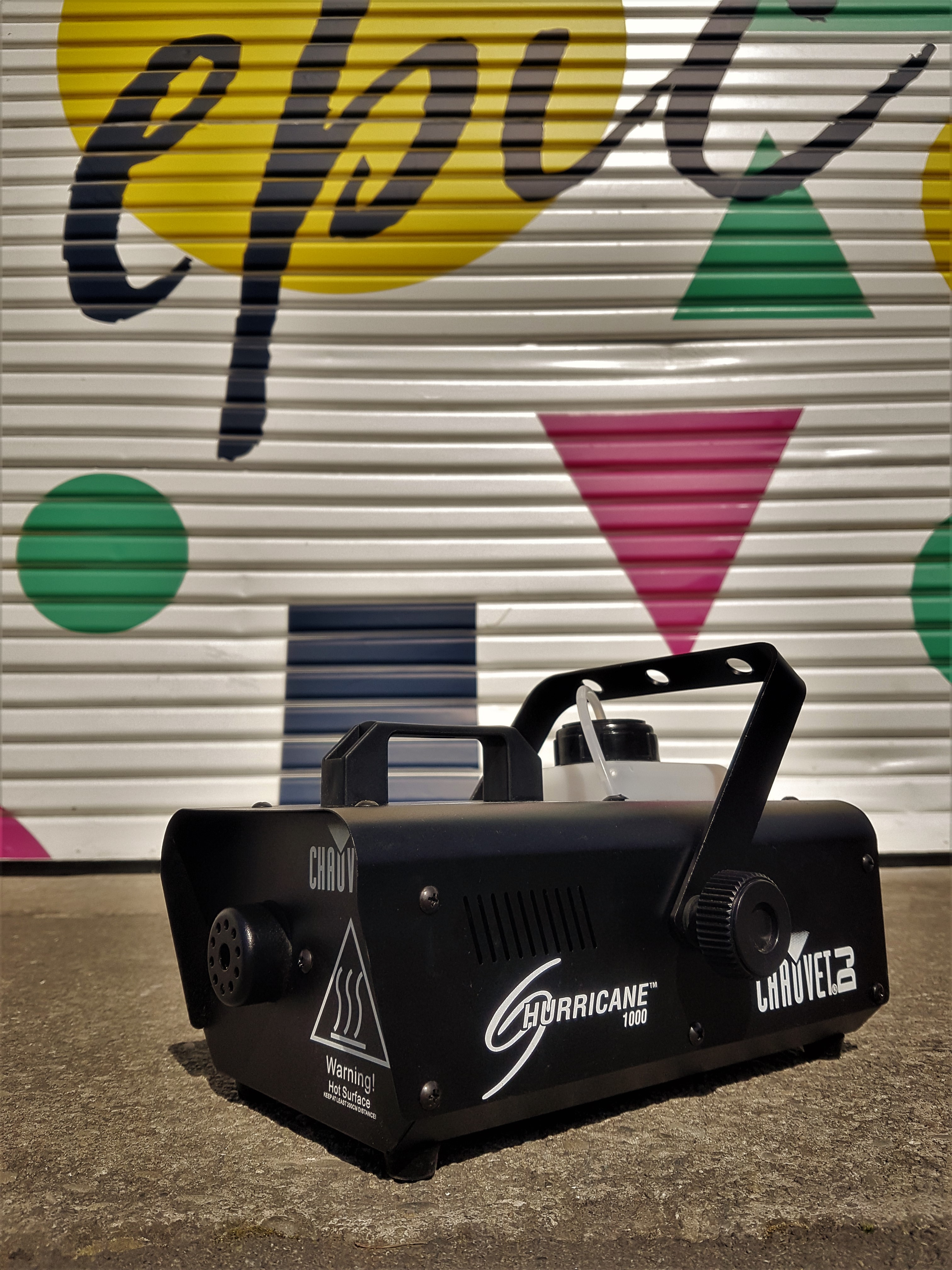 Smoke Machine Hire Party Warehouse Christchurch